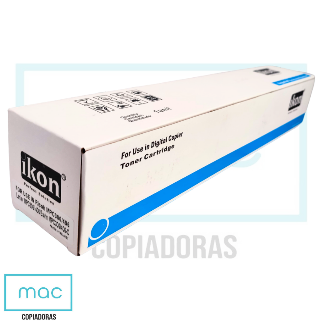 TONER CARTRIDGE MPC306 (IKON)