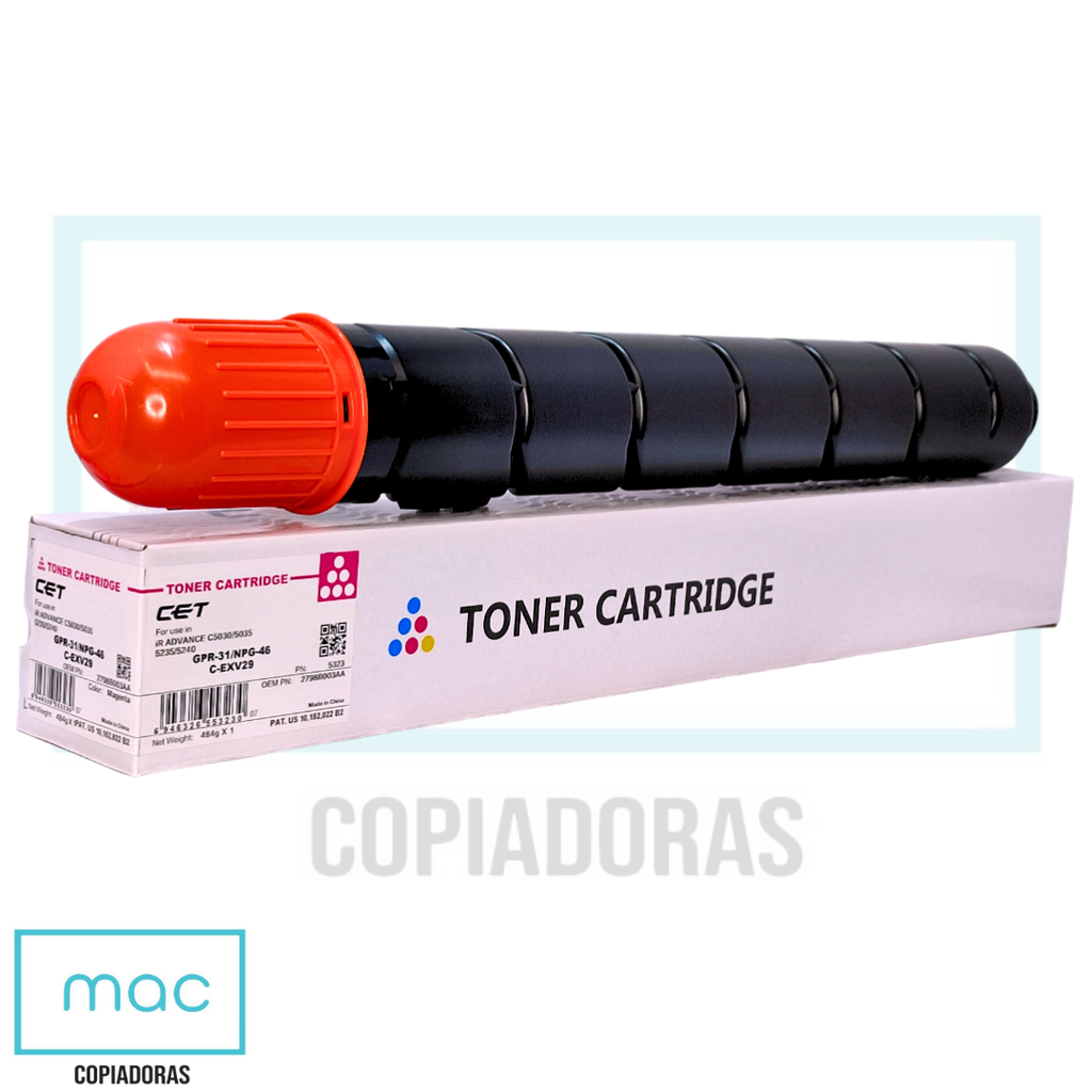 TONER CANON IR C5030/5235 CET MAGENTA