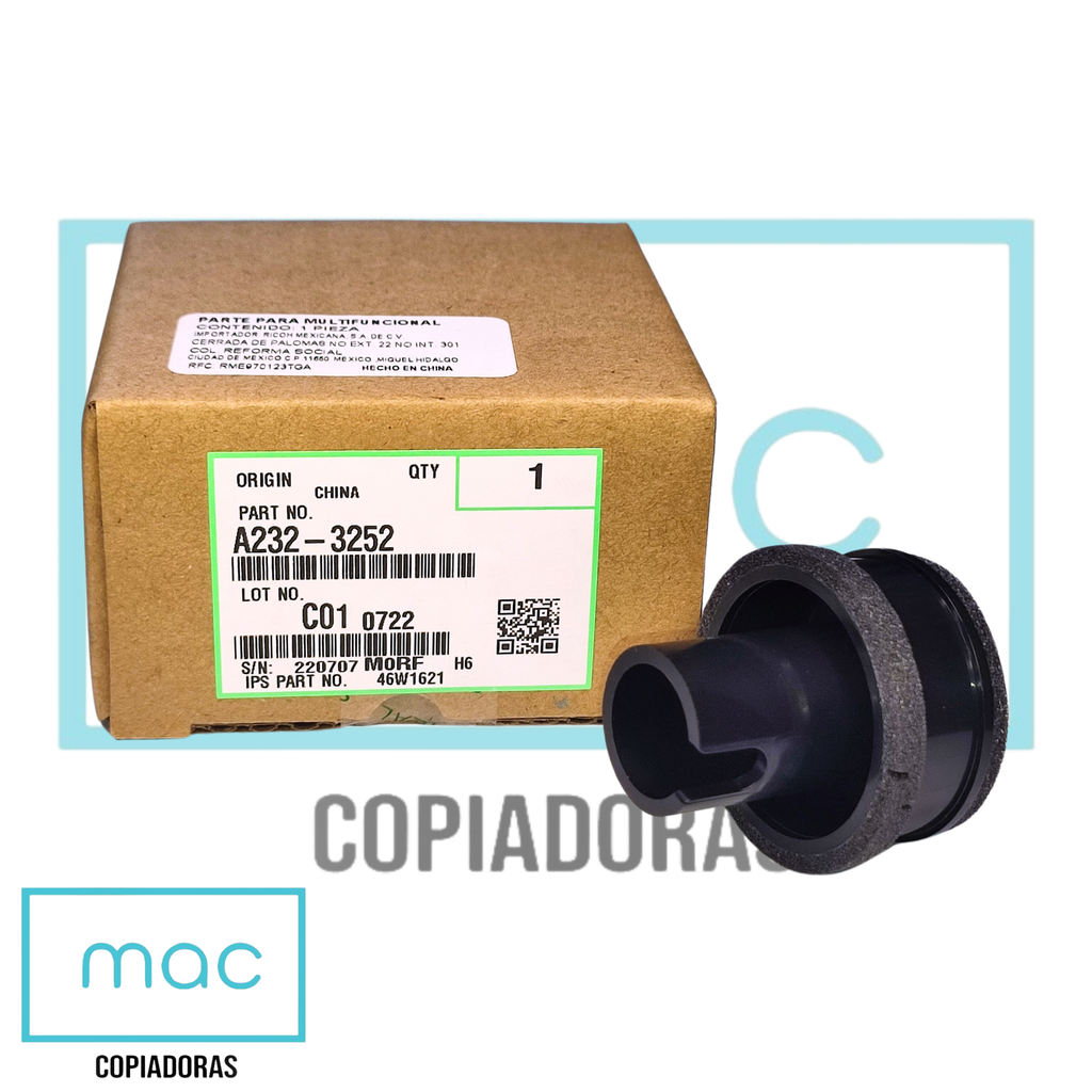 Sello de Boquilla de Tóner Ricoh MP-4000 (OEM)