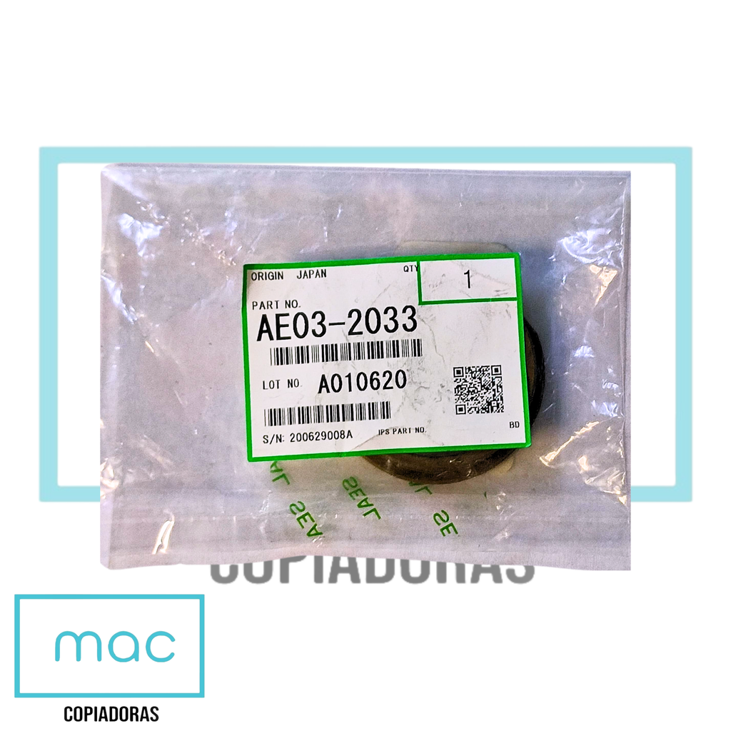 Buje de Rodillo Calor Ricoh MP8001/7502/6002/7503/6503(OEM)