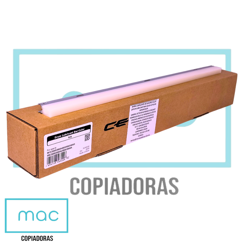 Barra Lubricante de Cilindro Color Ricoh MPC4503/C4504/3004/3003 (CET)