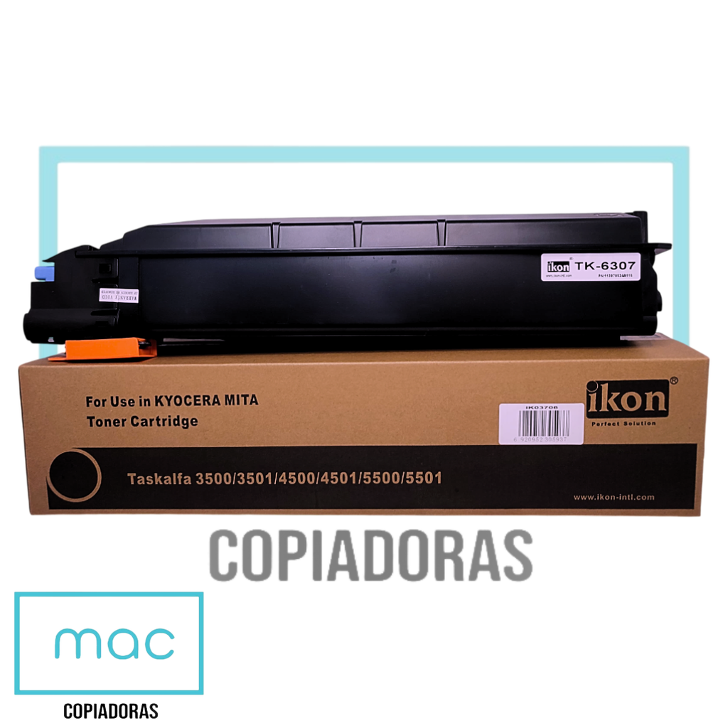 Toner Kiocera TASKALFA 3500/3501/4500/4501/5500/5501 Tk-6307 (IKON)