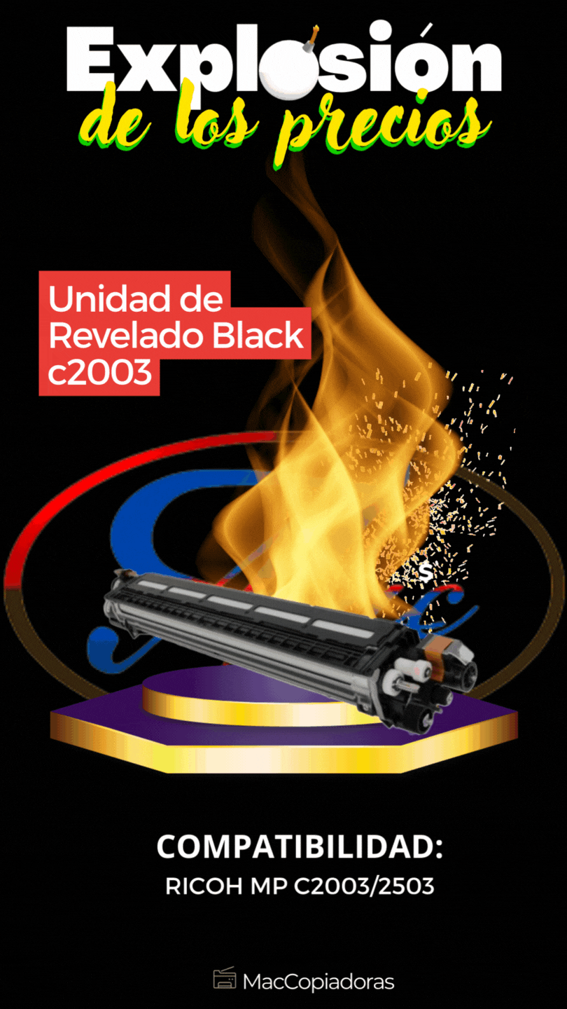 Unidad Revelado Black Mpc2003 (OEM)