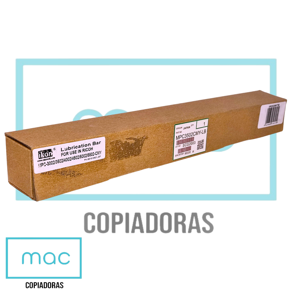 BARRA LUBRICANTE MPC3002 COLOR (IKON)