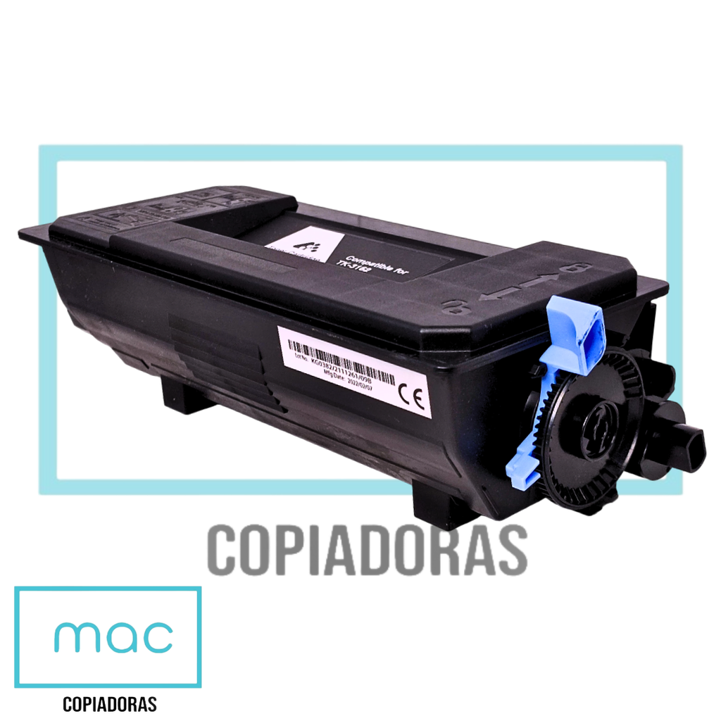 Cartucho de Tóner Kyocera TK-3162 | P-3045/3050/3055/3060 (Katun)