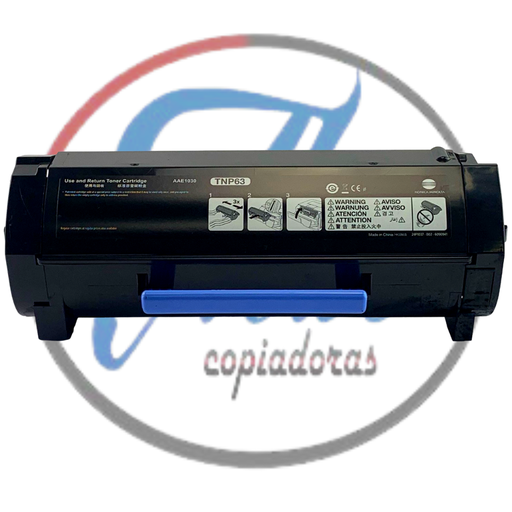 [AAE1030] Cartucho de Tóner Black Konica Minolta TNP-63 BIZHUB-4052 (OEM)