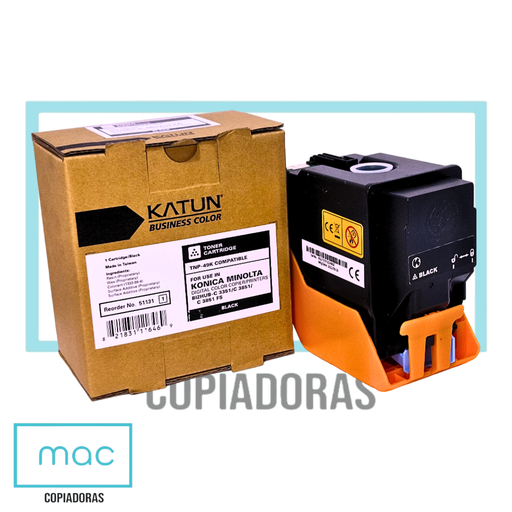 [51131] Cartucho de Tóner Black Konica Minolta TNP-49K (Katun)