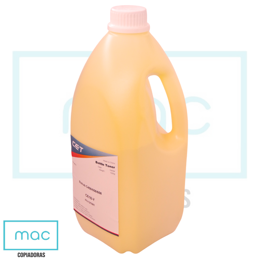 [CET121081] Recarga de Tóner de 1Kg Yellow Konica Minolta c454/458/364/368/554/558 CE1 8-Y